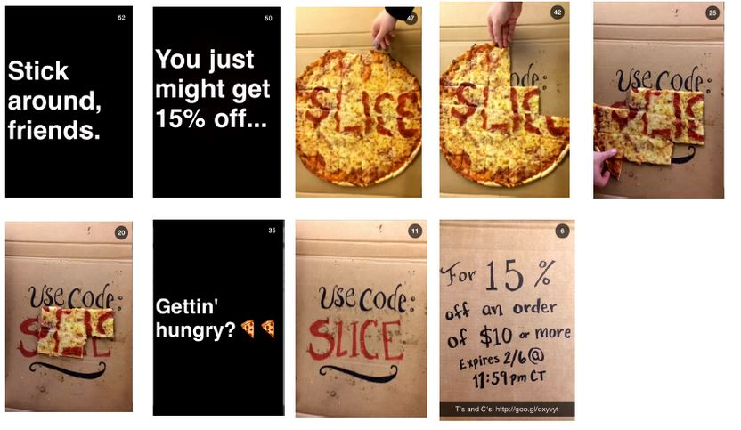 Snapchat GrubHub