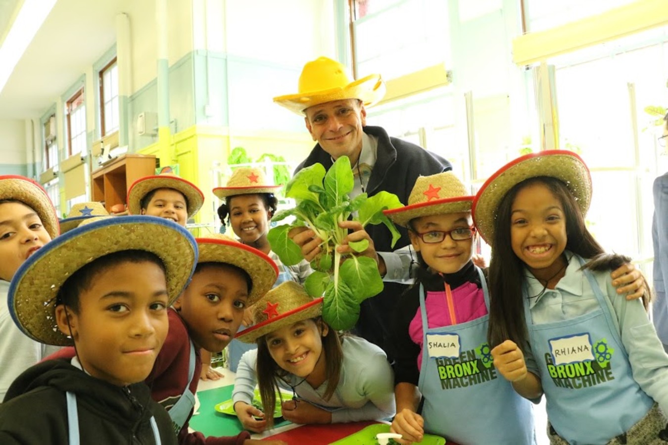 Stephen Ritz and Kids